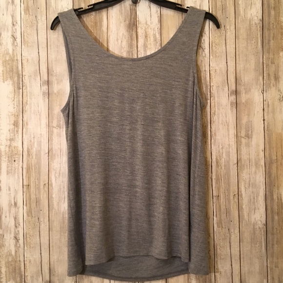 Adrienne Vittadini Tops - Adriene Vittadini Sleeveless Grey Top